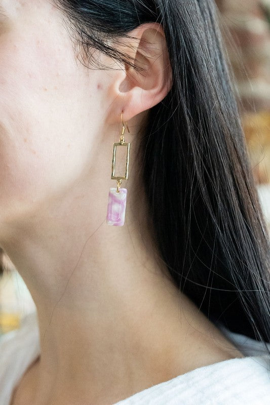 Raya Earrings - Bubblegum - Tigbul's Variety Fashion Shop