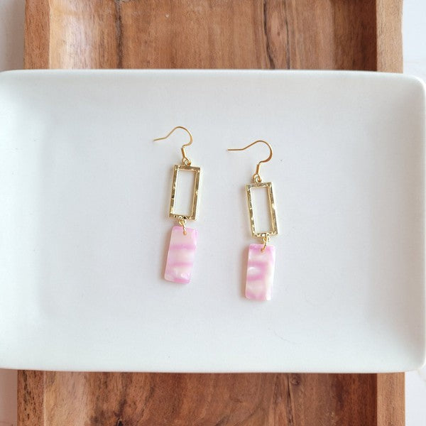 Raya Earrings - Bubblegum - Tigbul's Variety Fashion Shop