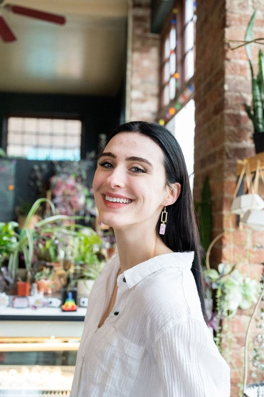Raya Earrings - Bubblegum - Tigbul's Variety Fashion Shop