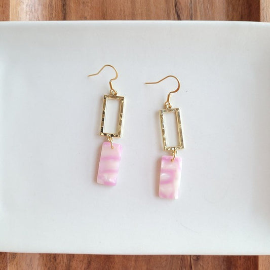 Raya Earrings - Bubblegum - Tigbul's Variety Fashion Shop