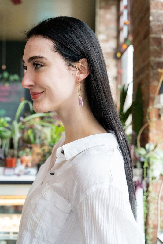 Raya Earrings - Bubblegum - Tigbul's Variety Fashion Shop