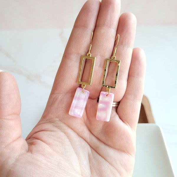 Raya Earrings - Bubblegum - Tigbul's Variety Fashion Shop