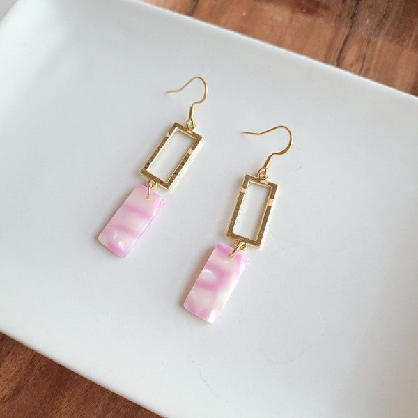 Raya Earrings - Bubblegum - Tigbul's Variety Fashion Shop