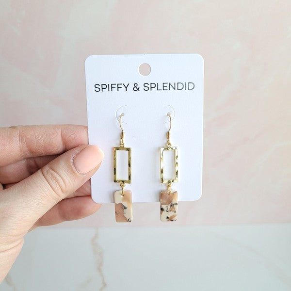 Raya Earrings - Sandstone - Tigbul's Variety Fashion Shop