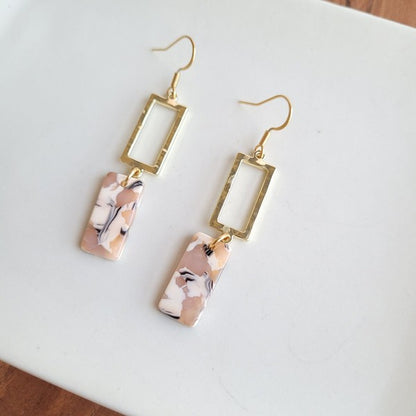 Raya Earrings - Sandstone - Tigbul's Variety Fashion Shop