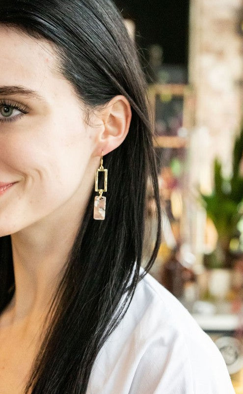 Raya Earrings - Sandstone - Tigbul's Variety Fashion Shop
