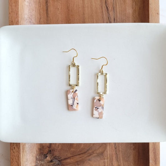 Raya Earrings - Sandstone - Tigbul's Variety Fashion Shop