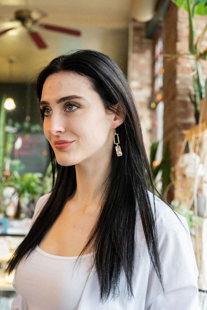 Raya Earrings - Sandstone - Tigbul's Variety Fashion Shop