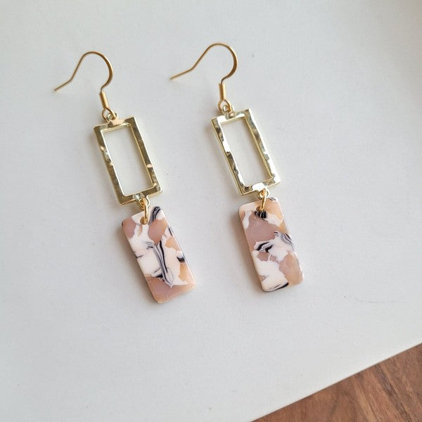 Raya Earrings - Sandstone - Tigbul's Variety Fashion Shop