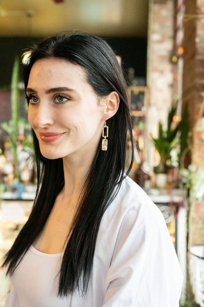 Raya Earrings - Sandstone - Tigbul's Variety Fashion Shop