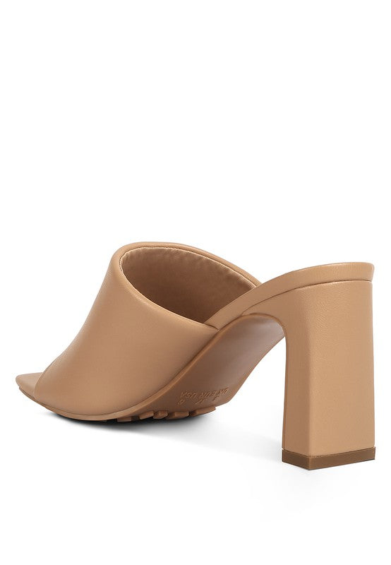 Cannes Slim Block Heel Sandals - Tigbul's Variety Fashion Shop