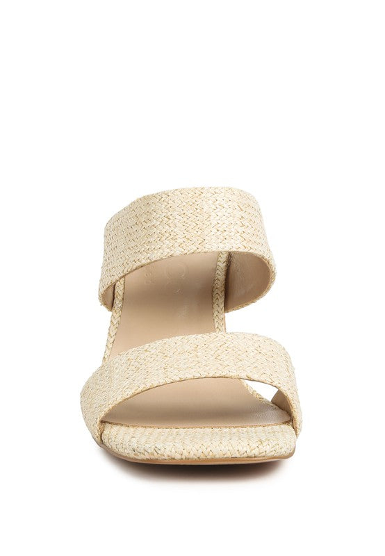 Alodia Slim Block Heel Sandals - Tigbuls Variety Fashion