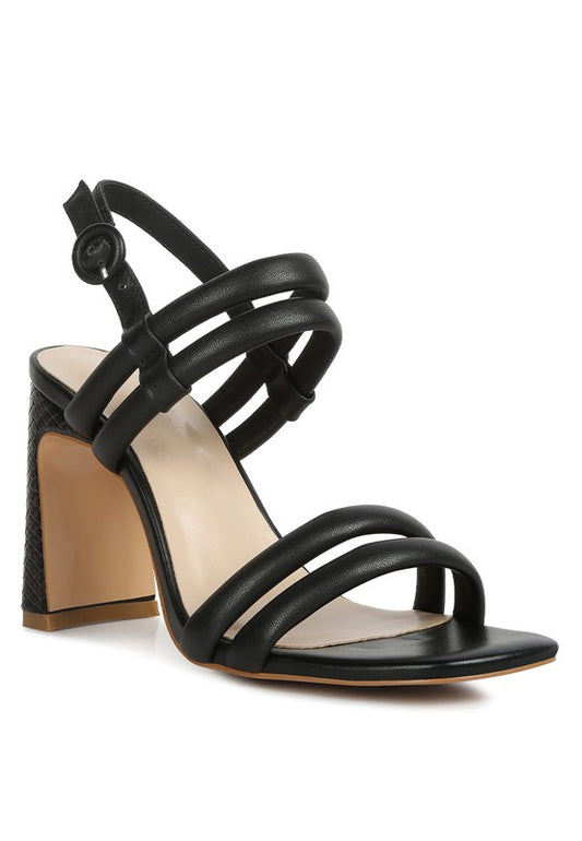 AVIANNA Slim Block Heel Sandal - Tigbuls Variety Fashion