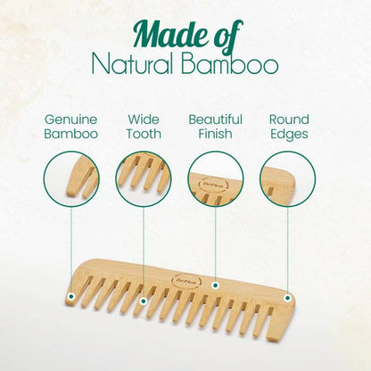 All-Natural Bamboo Comb - Tigbuls Variety Fashion