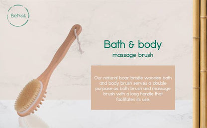 Bath / Body  Massage Brush - Tigbuls Variety Fashion