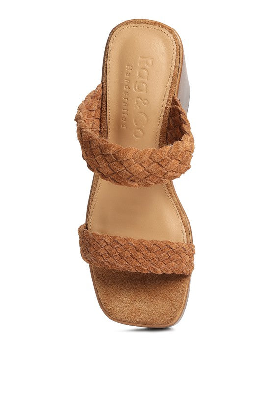 Misaki Braided Detail Chunky Sandals - Tigbuls Variety Fashion