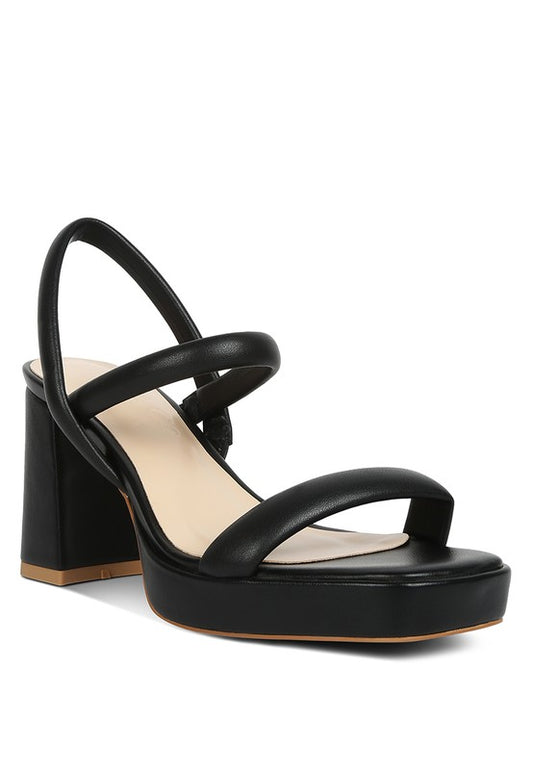 Joslyn Slingback Block Heel Sandals - Tigbuls Variety Fashion