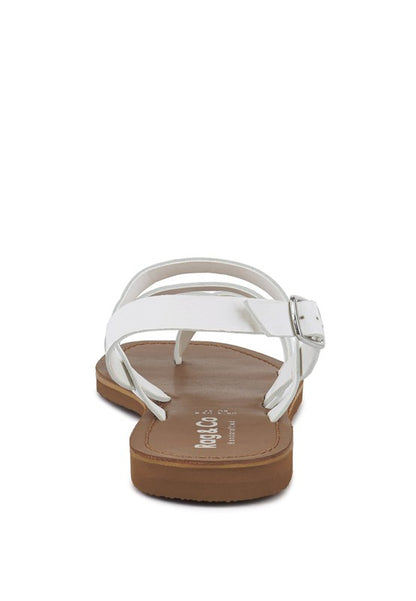 SLOANA Strappy Flat Sandals - Tigbuls Variety Fashion