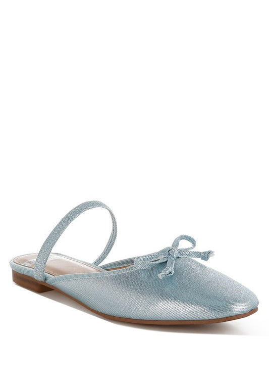 Opalia Glitter Ballet Mules - Tigbul's Variety Fashion Shop