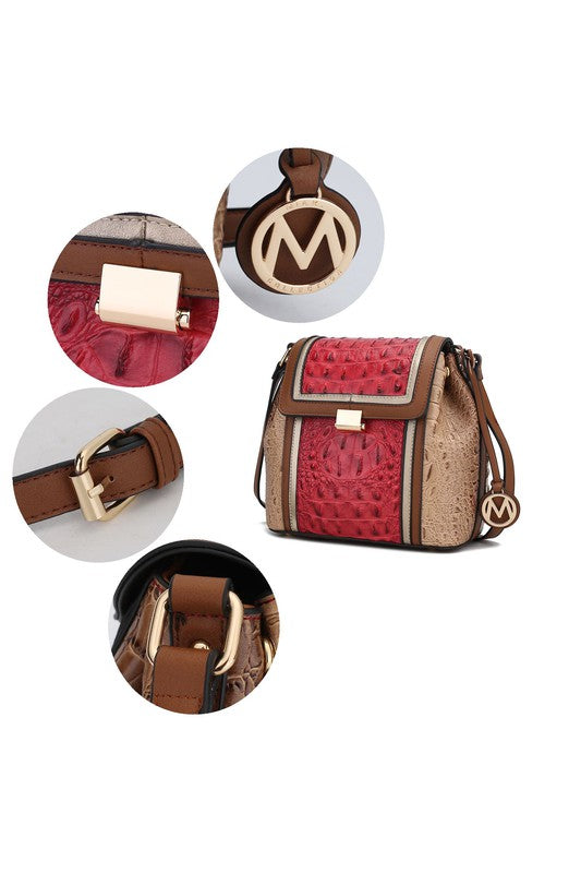 MKF Collection Jamilah Crossbody Handbag by Mia k - Tigbul's Variety Fashion Shop