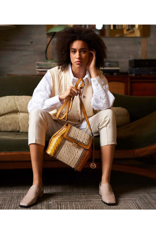 MKF Collection Jamilah Crossbody Handbag by Mia k - Tigbul's Variety Fashion Shop