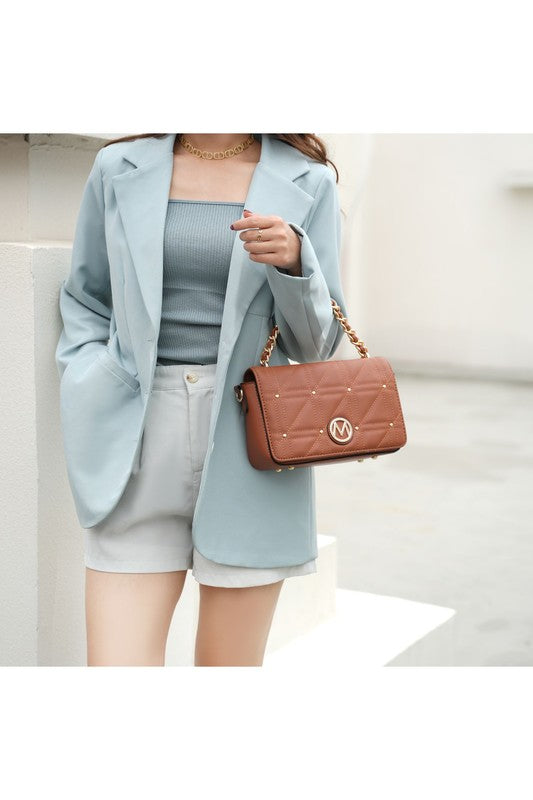MKF Collection Arabella Shoulder Handbag by Mia K - Tigbul's Variety Fashion Shop
