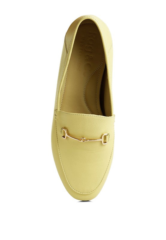 Dareth Horsebit Flat Heel Loafers - Tigbuls Variety Fashion