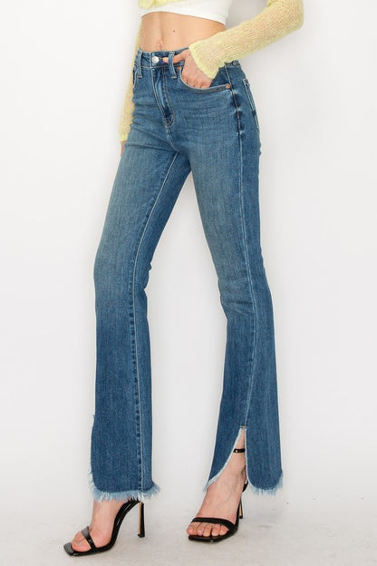 PLUS SIZE  - HIGH RISE BOOT CUT - Tigbuls Variety Fashion