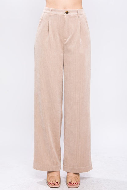 Corduroy Trouser Pants - Tigbuls Variety Fashion