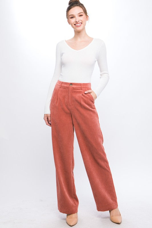 Corduroy Trouser Pants - Tigbuls Variety Fashion