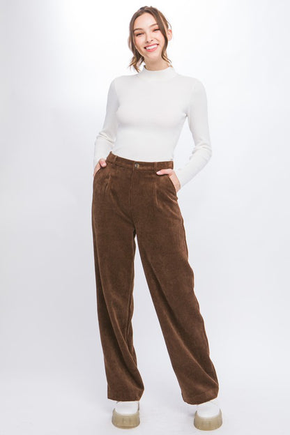 Corduroy Trouser Pants - Tigbuls Variety Fashion