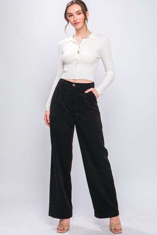 Corduroy Trouser Pants - Tigbuls Variety Fashion