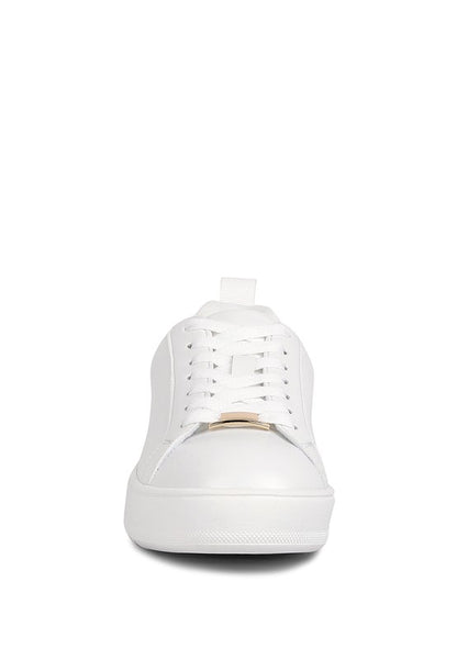 Rouxy Faux Leather Sneakers - Tigbuls Variety Fashion