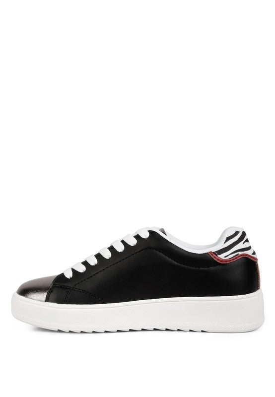 Dory Metallic Accent Sneakers - Tigbuls Variety Fashion