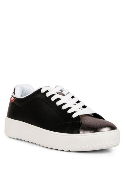 Dory Metallic Accent Sneakers - Tigbuls Variety Fashion