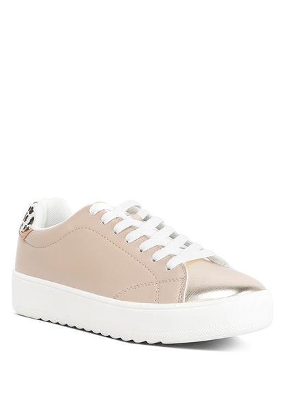 Dory Metallic Accent Sneakers - Tigbuls Variety Fashion