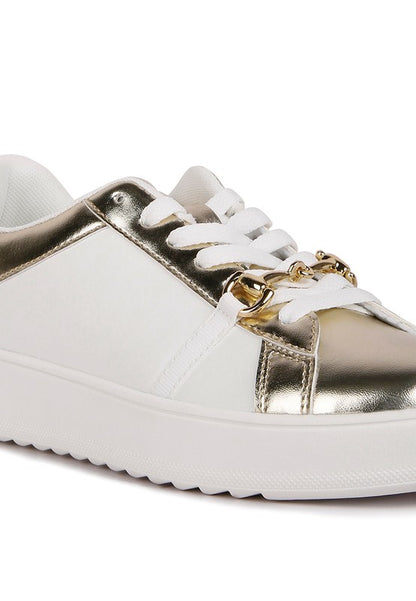 Nemo Metallic Sneakers - Tigbuls Variety Fashion