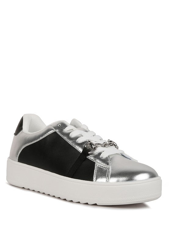 Nemo Metallic Sneakers - Tigbuls Variety Fashion