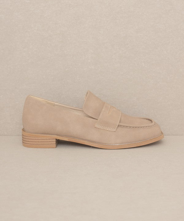 OASIS SOCIETY June - Square Toe Penny Loafers - Tigbuls Variety Fashion