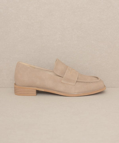 OASIS SOCIETY June - Square Toe Penny Loafers - Tigbuls Variety Fashion