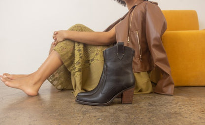 OASIS SOCIETY Tara - Two Paneled Western Boots - Tigbuls Variety Fashion