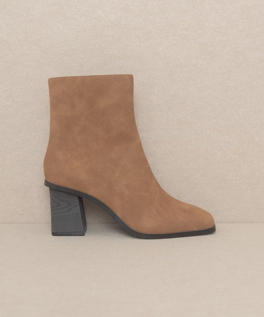 OASIS SOCIETY Vera - Square Toe Ankle Boots - Tigbuls Variety Fashion