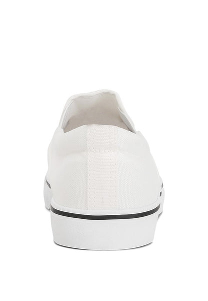 Merlin Canvas Slip On Sneakers - Tigbuls Variety Fashion