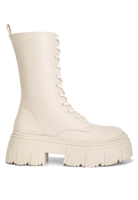 Tatum Combat Boots - Tigbul's Variety Fashion Shop