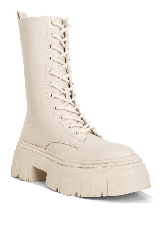 Tatum Combat Boots - Tigbul's Variety Fashion Shop