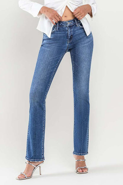 Low Rise Slim Bootcut Jeans - Tigbuls Variety Fashion