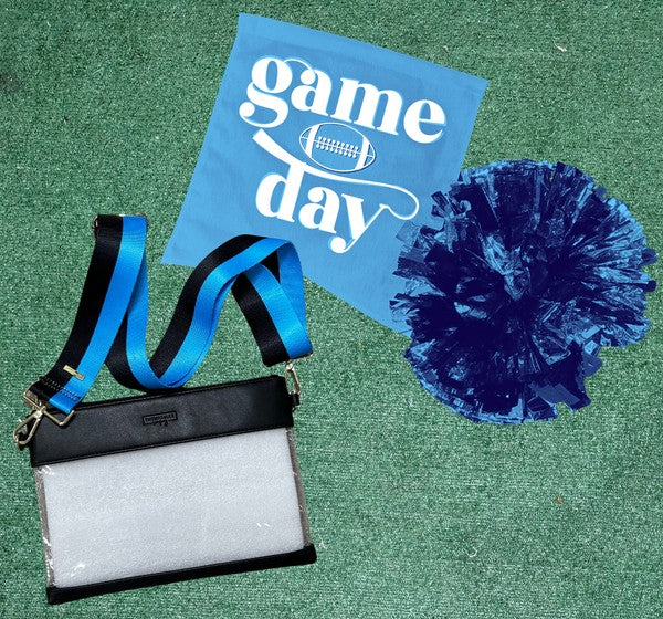 Clear Gameday Wristlet - Stadium Approved - Tigbul's Variety Fashion Shop