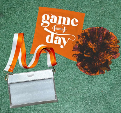 Clear Gameday Wristlet - Stadium Approved - Tigbul's Variety Fashion Shop