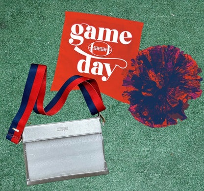 Clear Gameday Wristlet - Stadium Approved - Tigbul's Variety Fashion Shop