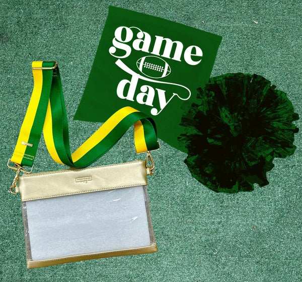 Clear Gameday Wristlet - Stadium Approved - Tigbul's Variety Fashion Shop